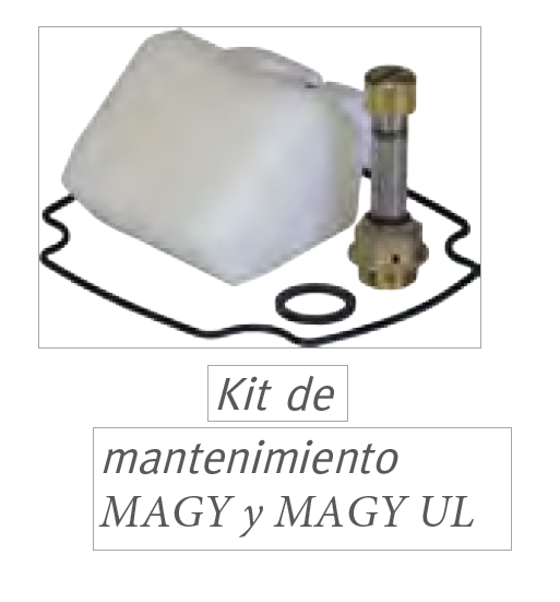 Kit de mantenimiento Purgador de Filtros MAGY